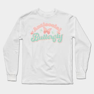 Antisocial Butterfly Long Sleeve T-Shirt